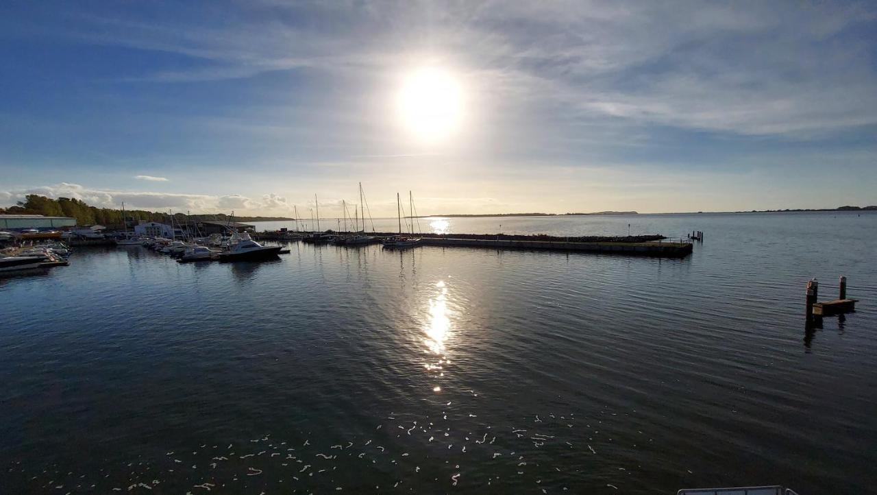 Ferienwohnung Hafenblick Wiek auf Rügen Kültér fotó